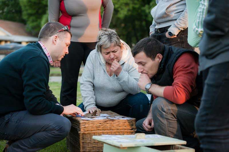 céges csapatépítés